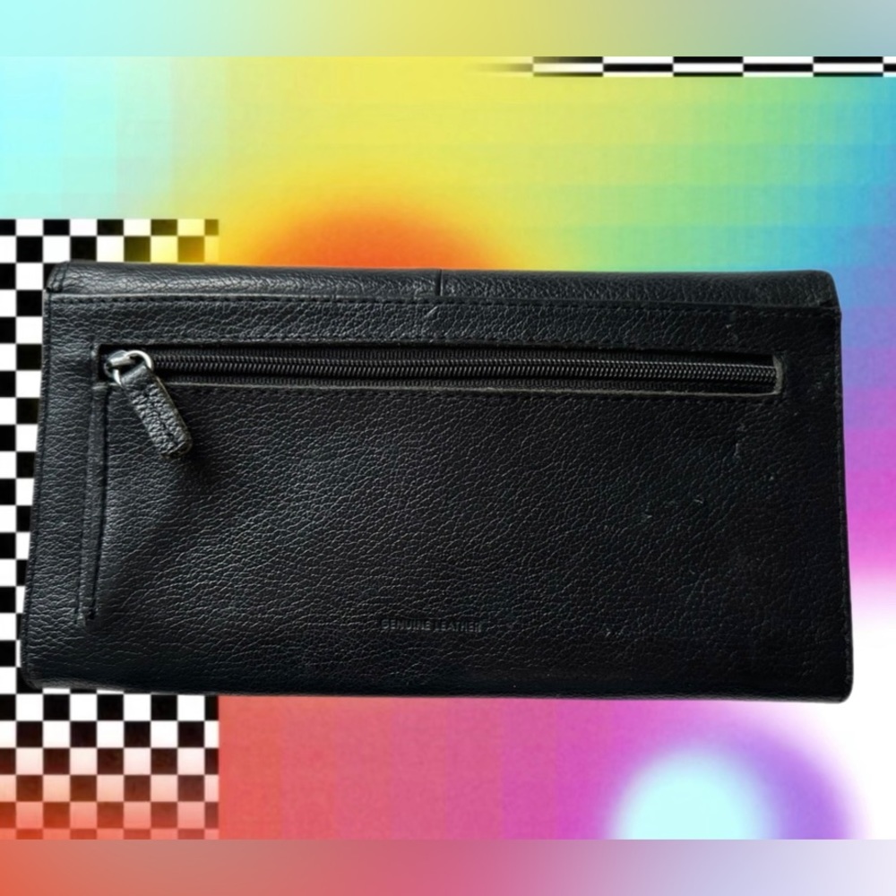 Kenneth Cole Reaction Black Leather Wallet - Picture 9 of 10